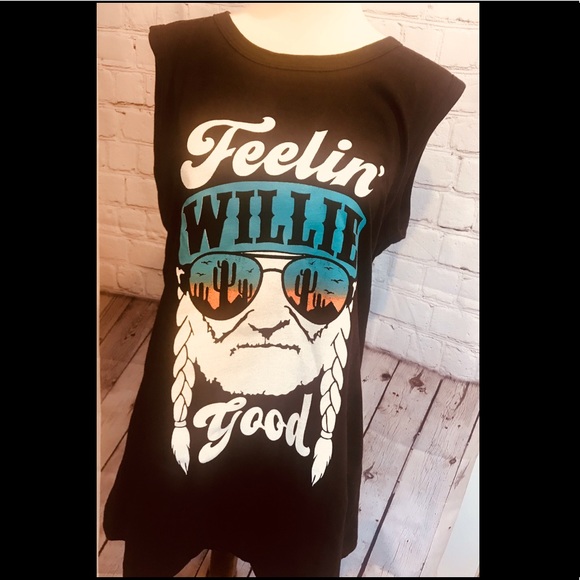 Feelin Willie Good Country Tank Top NWT - Picture 3 of 4